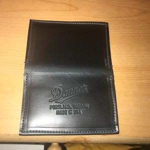 Danner wallet blue leather